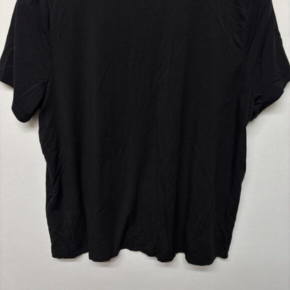 Eileen Fisher Short Sleeve Tee T-Shirt Top XL X-Large Tencel Lyocell C025 -30 - Picture 12 of 14